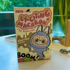 Pop Mart Exciting Macaron Vinyl Face Toy Labubu Monster